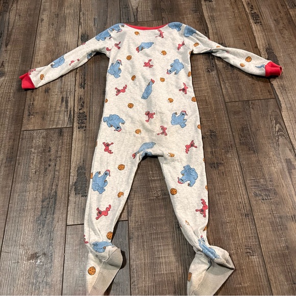 Carter’s Sesame Street Pajamas Footed Sleeper Size 24 Months Organic Cotton - Picture 2 of 7